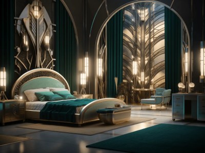 Art Deco Bedroom Bedroom Xpandart 3D By Amelia Zgiliovanni