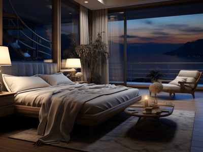 Bedroom With An Ocean View