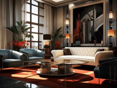 Interior Design, Living Room Design, Renderings And Decor