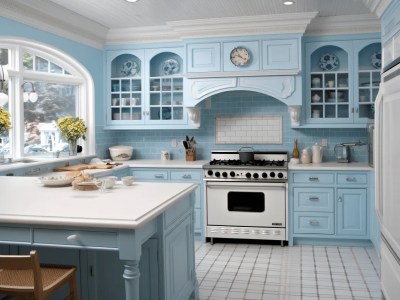 Kitchen Is Blue