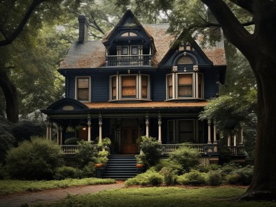 Large Victorian House