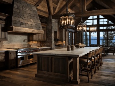 Mountain Home Kitchens | Sage Mountain Residence Design