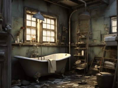 Old Disused Bathroom