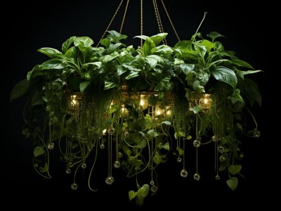 Plant Chandelier, Plant Lights By Gemini Lighting