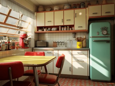 Retro Style Kitchen