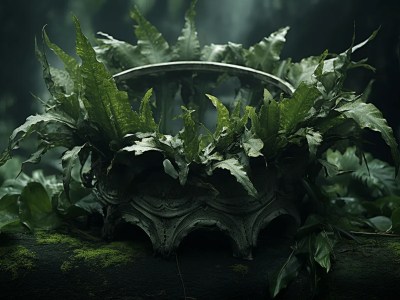 Shadow Of Death Basket, Fantasy, Ferns