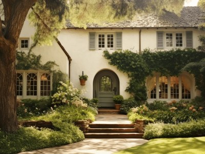 Small Cottage And Garden Design In California