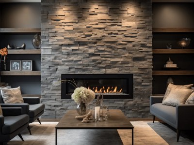 Stone Fireplace Mantels For Modern Fire Places