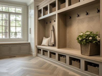 This Hallway Has A Mudroom