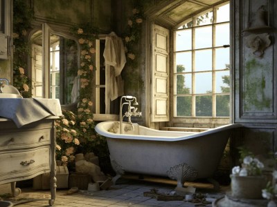 This Is A Very Realistic Old House Bathroom